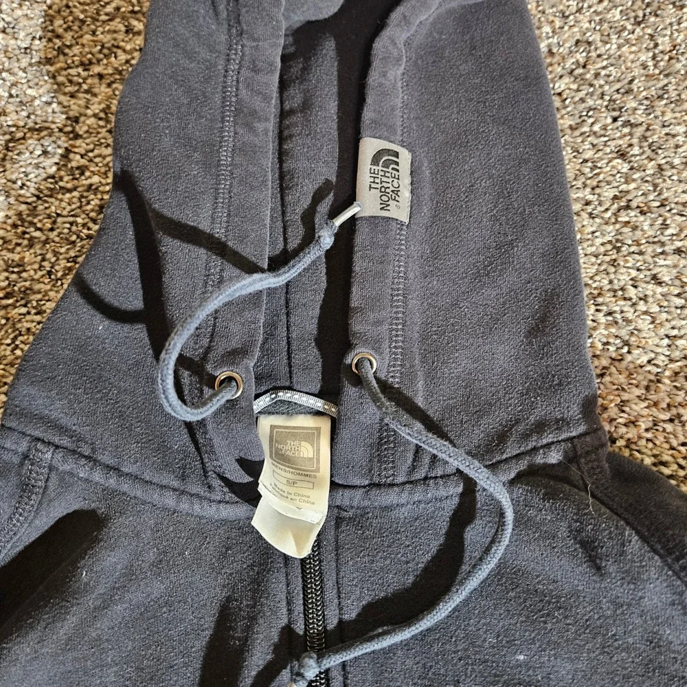 The North Face Mens Black Half Dome Full‎ Zip Hoodie Sweatshirt Small APSK